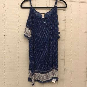 Forever 21 Blue patterned dress